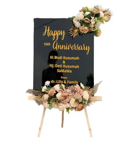 Papan Bunga Akrilik Cikedondong